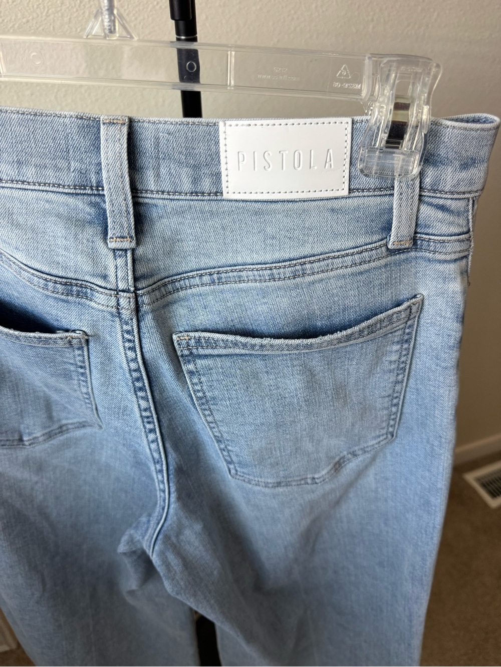 PISTOLA Light Blue Wide-Leg Jeans - Picture 4 of 5